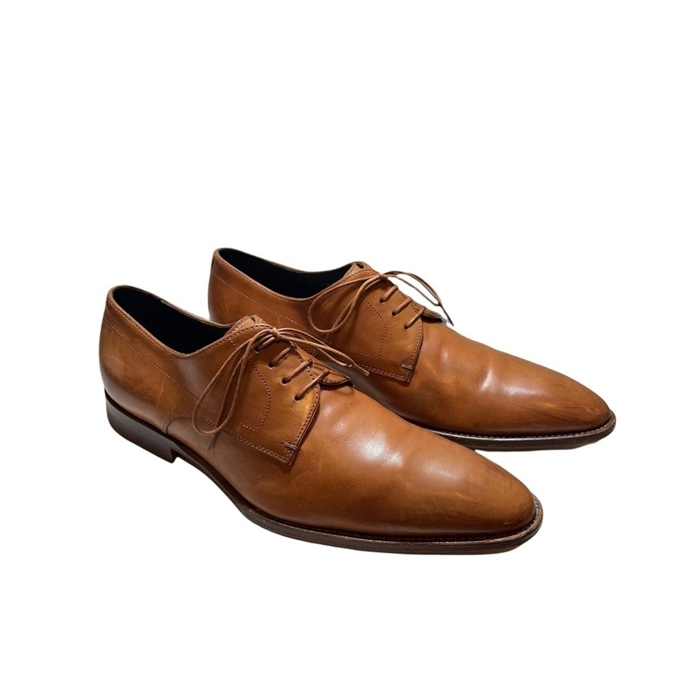 Hugo Boss Man Leather Shoes Size 8.5